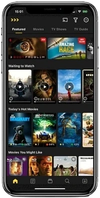 MovieBox Pro app on iPhone